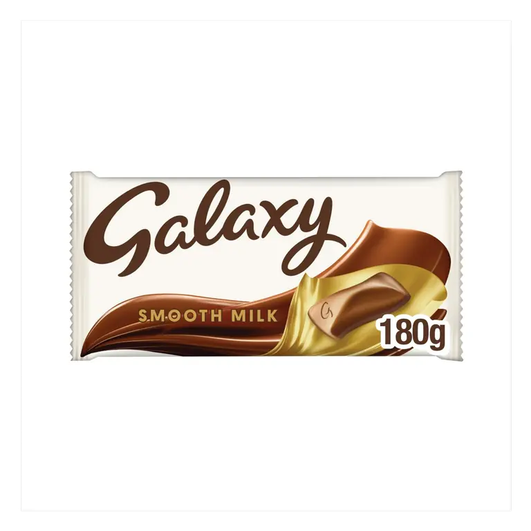 Smooth Milk Chocolate Block Bar Vegetarian 180g