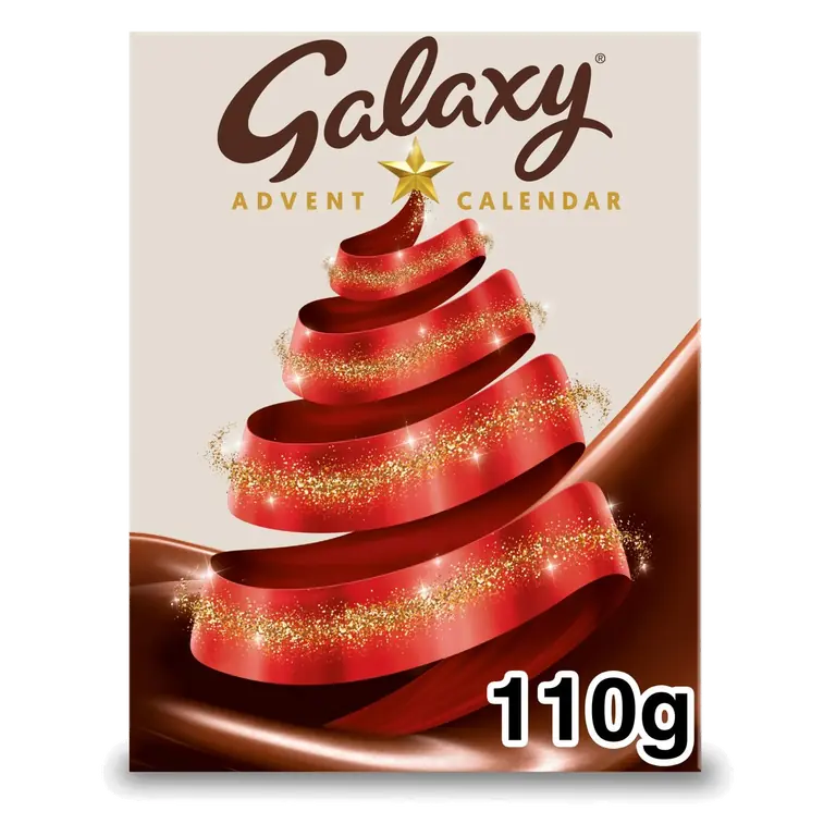 Smooth Milk Chocolate Christmas Advent Calendar 110g