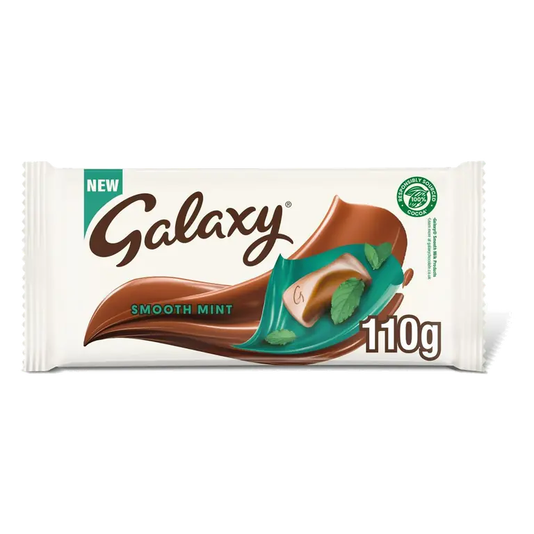 Smooth Mint Chocolate Block Bar 110g