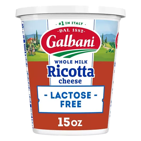 Lactose Free Whole Milk Ricotta Cheese