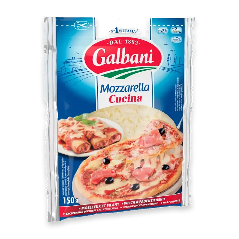 Mozzarella Riven 150g