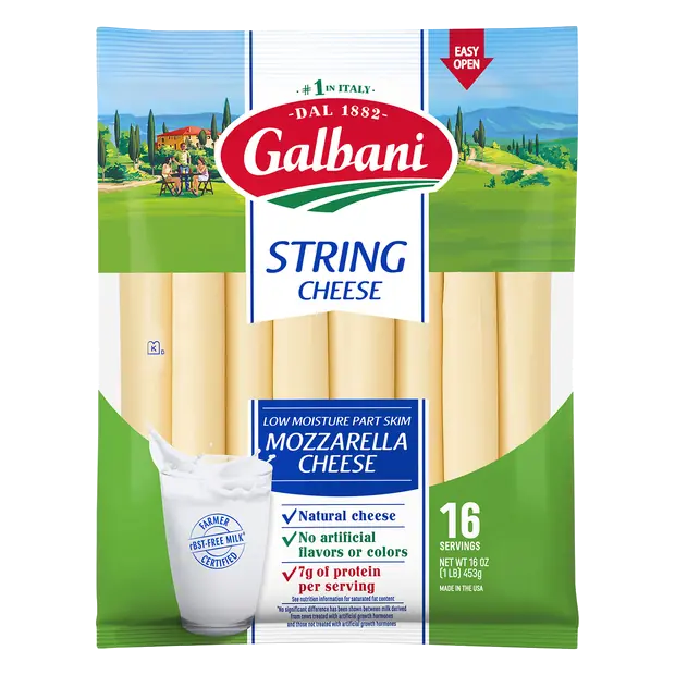 Mozzarella String Cheese - 16 ct