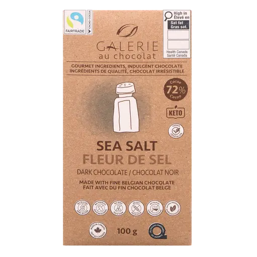 Sea Salt Dark Chocolate 100 g