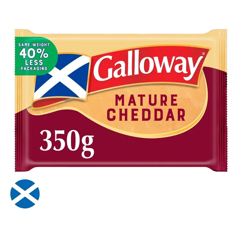 Mature Scottish Cheddar 350g