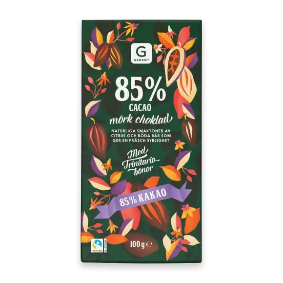 85% Cacao Mörk Choklad