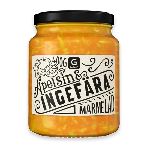 Apelsin Ingefära Marmelad