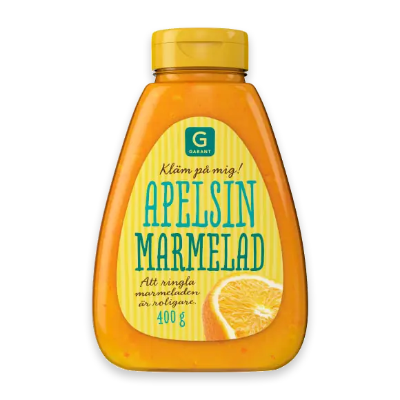 Apelsin Marmelad Squeeze