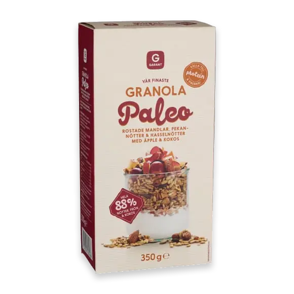 Äpple Pecan Granola Paleo