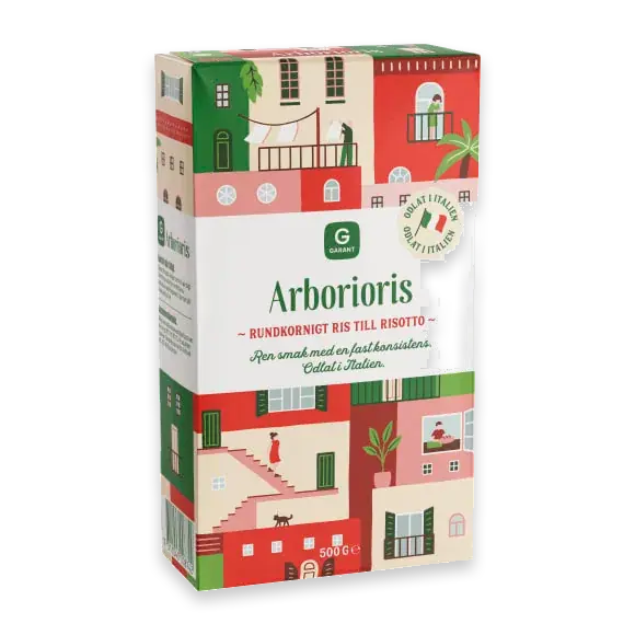 Arborioris Rundkornigt Till Risotto