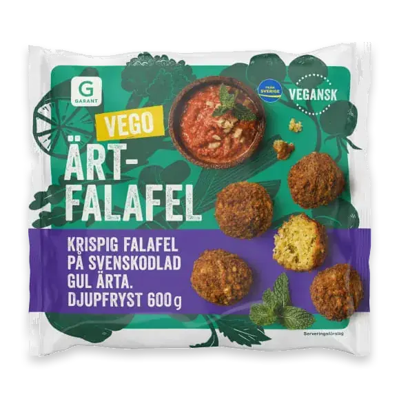 Ärtfalafel Fryst