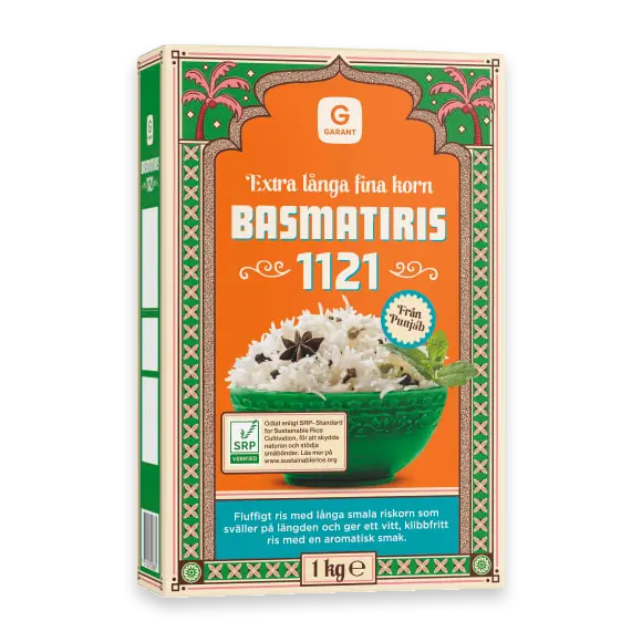Basmatiris 1121 Extra Långa Fina