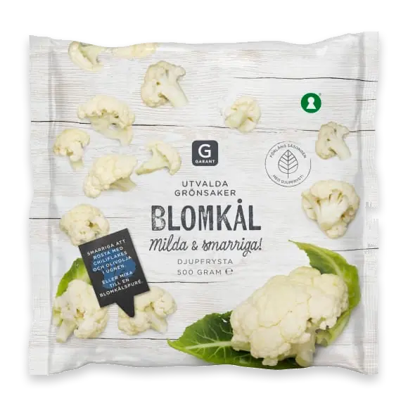 Blomkål Fryst