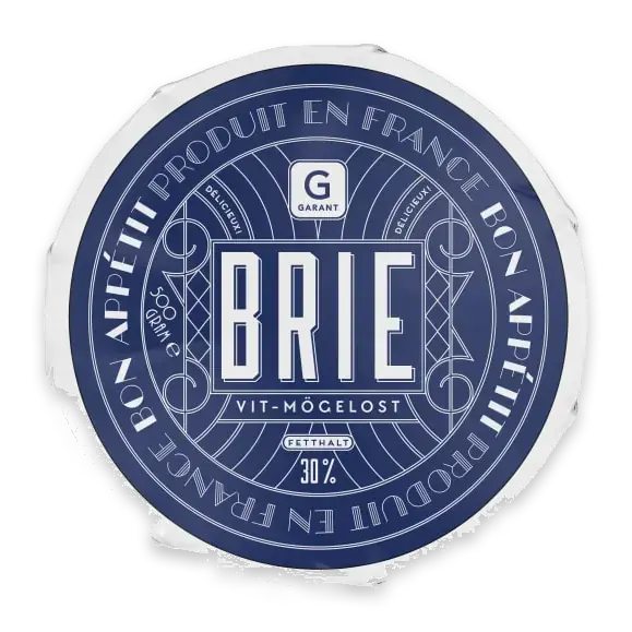 Brie Vit Mögelost 30%