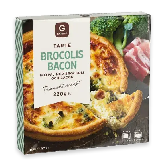 Broccoli Bacon Paj Fryst/1 Port