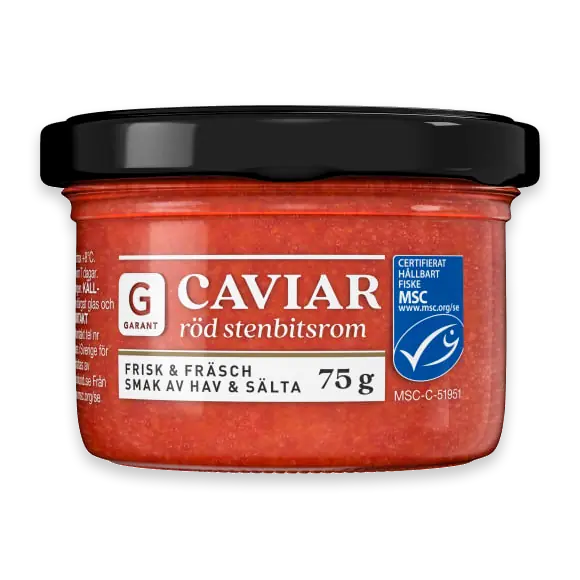 Caviar Röd Stenbitsrom