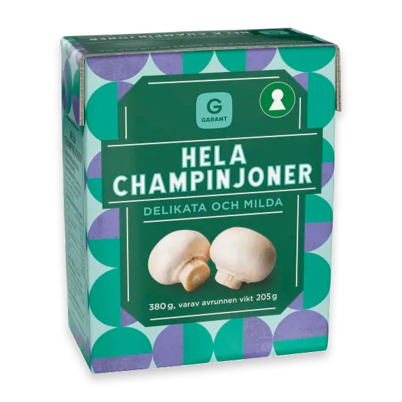 Champinjoner Hela