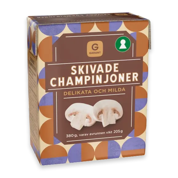 Champinjoner Skivor