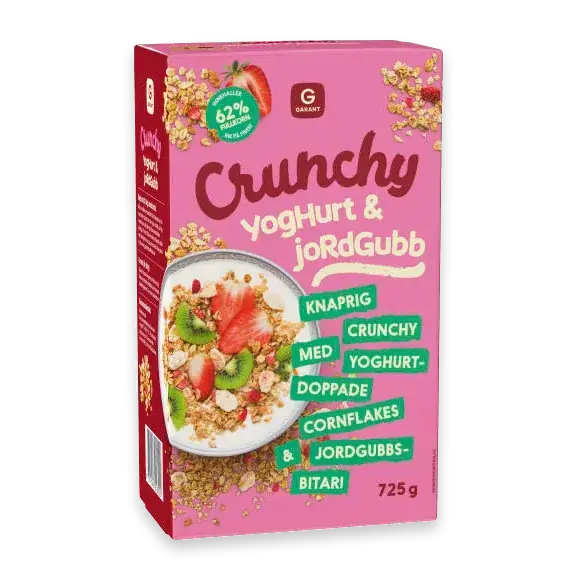 Crunchy Yoghurt & Jordgubb