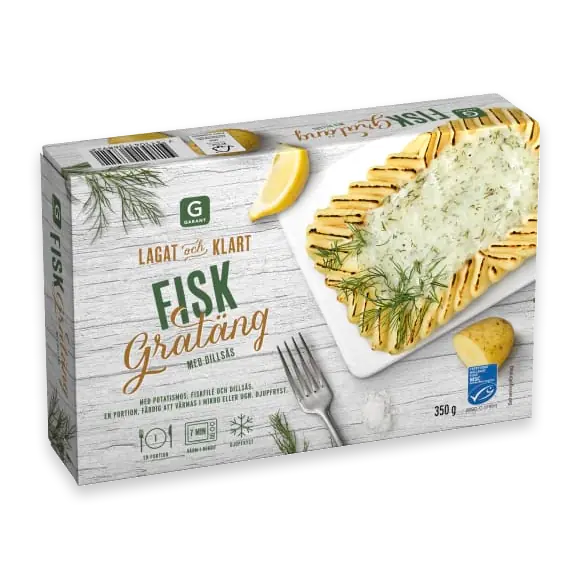 Dillsås Fiskgratäng Fryst/1 Port