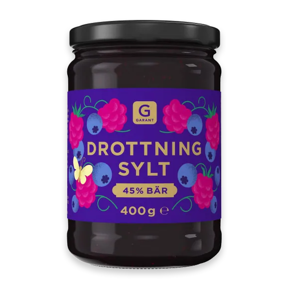 Drottningsylt 45% Bär