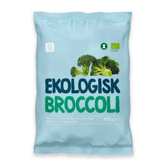 Broccoli Ekologisk Fryst