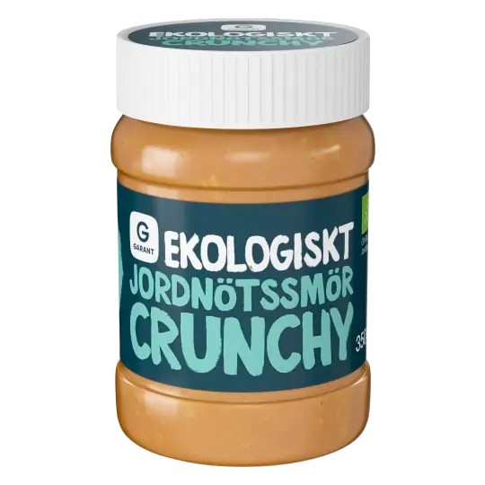 Crunchy Jordnötssmör