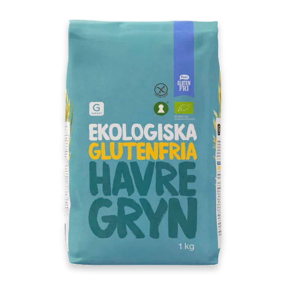 Havregryn Ekologiska Glutenfritt