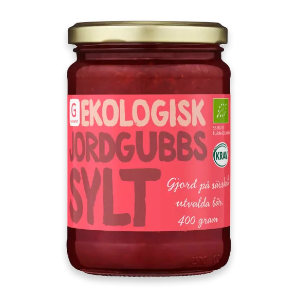 Jordgubbssylt Ekologisk