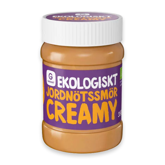 Jordnötssmör Creamy Ekologiskt