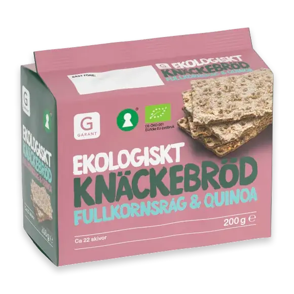 Knäckebröd Fullkornsråg Quinoa