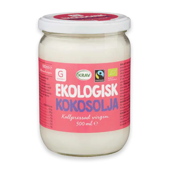 Kokosolja Kallpressad Virgin