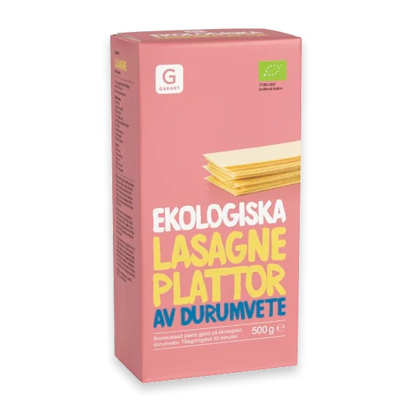 Lasagneplattor Eko