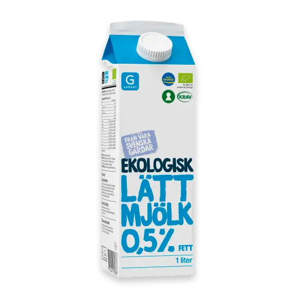 Lättmjölk Ekologisk 0,5%
