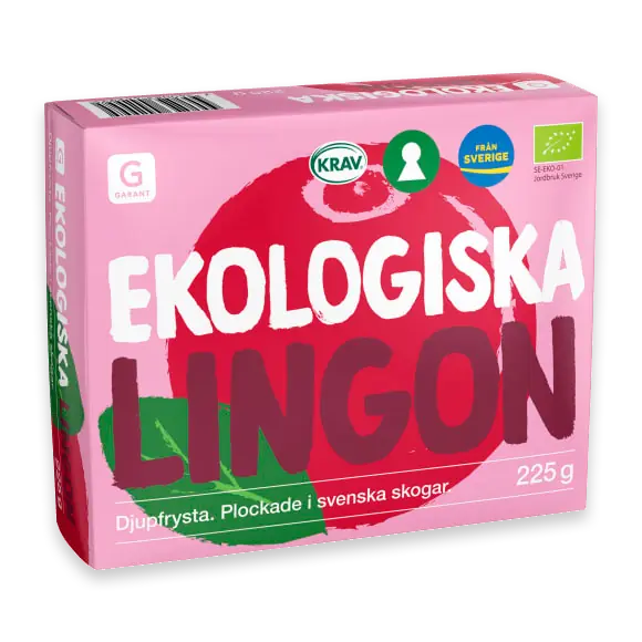 Lingon Ekologiska Frysta