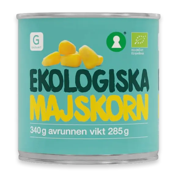 Majskorn Ekologiska