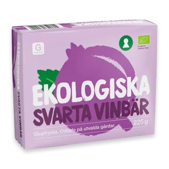 Svarta Vinbär Ekologiska Frysta