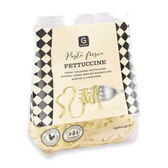 Fettuccine Färsk Pasta