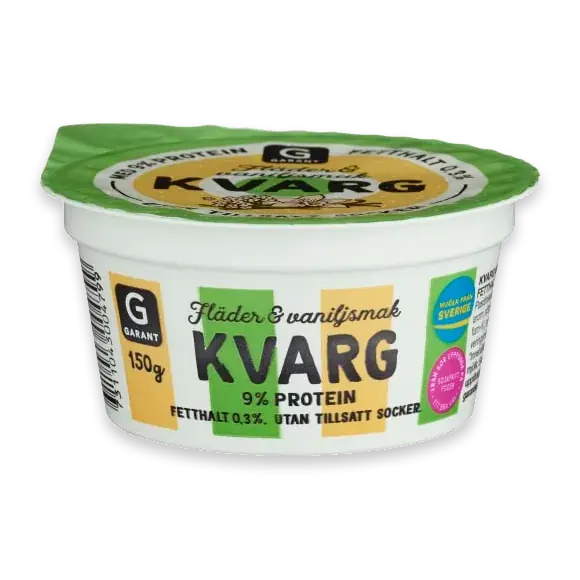 Fläder/vanilj Kvarg 0,3%
