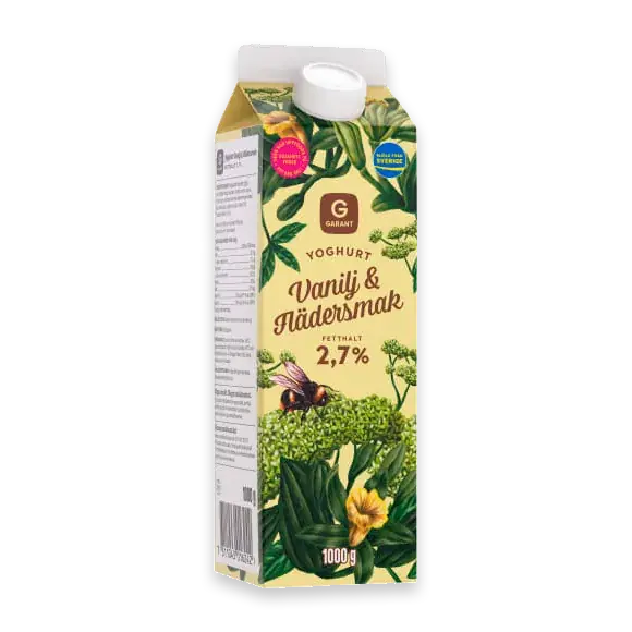 Fläder Vanilj Yoghurt 2,7%
