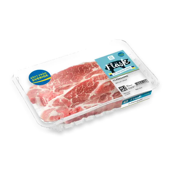 Fläskkarré med Ben Skivad Sverige