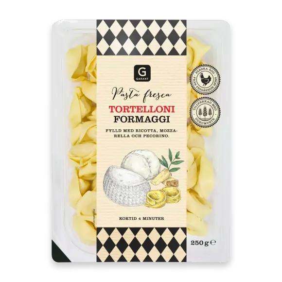 Formaggi Tortelloni Färsk Pasta