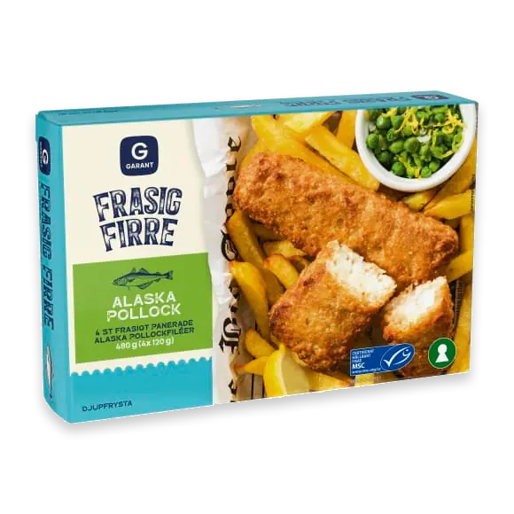 Frasig Firre Panerad Alaska Frysta/4 Port