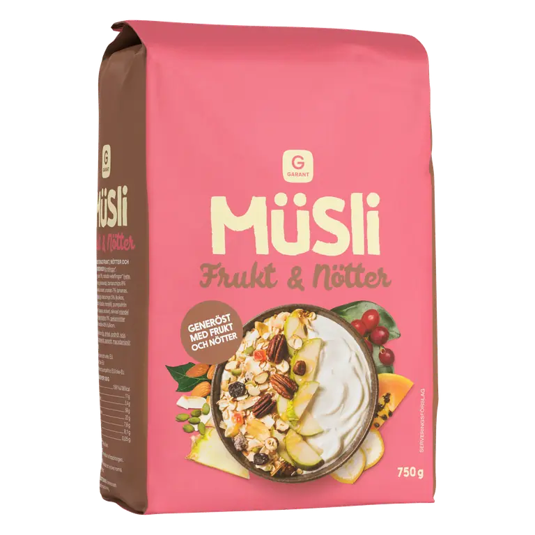 Frukt Nöt Musli