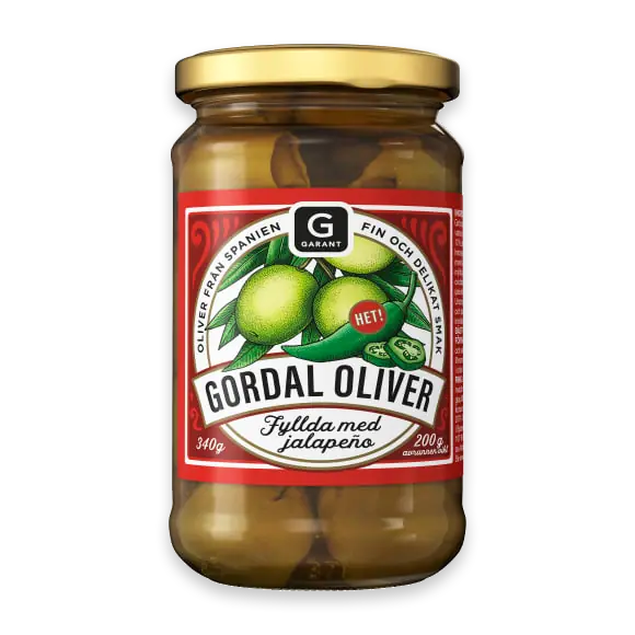 Gordal Oliver Jalapeño