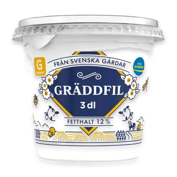 Gräddfil 12'%