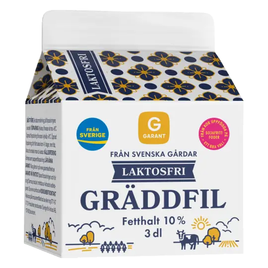 Gräddfil Laktosfri 10%