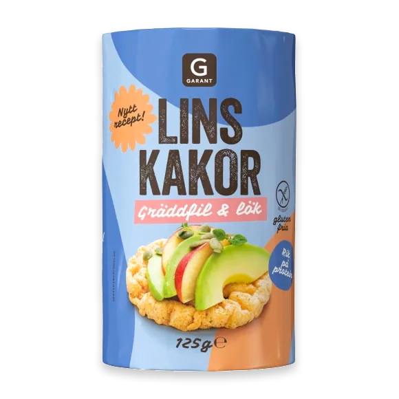 Gräddfil & Lök Linskaka