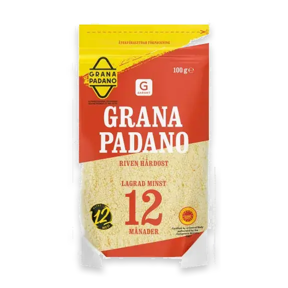 Grana Padano Riven Hårdost 12månader