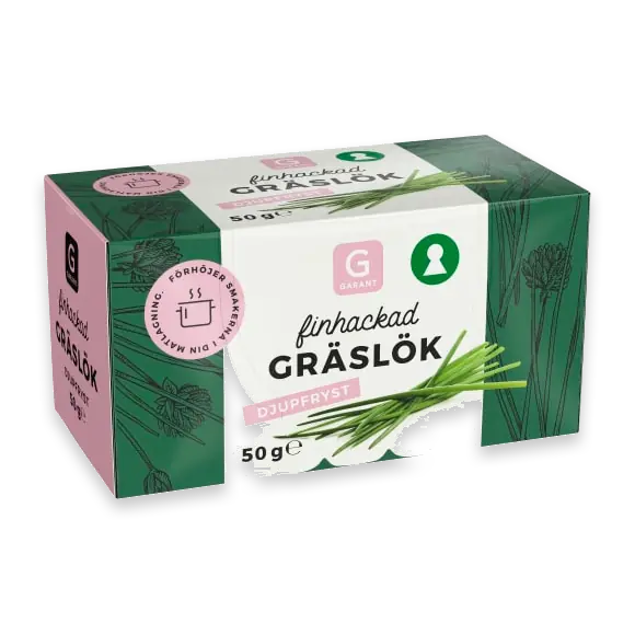 Gräslök Finhackad Fryst