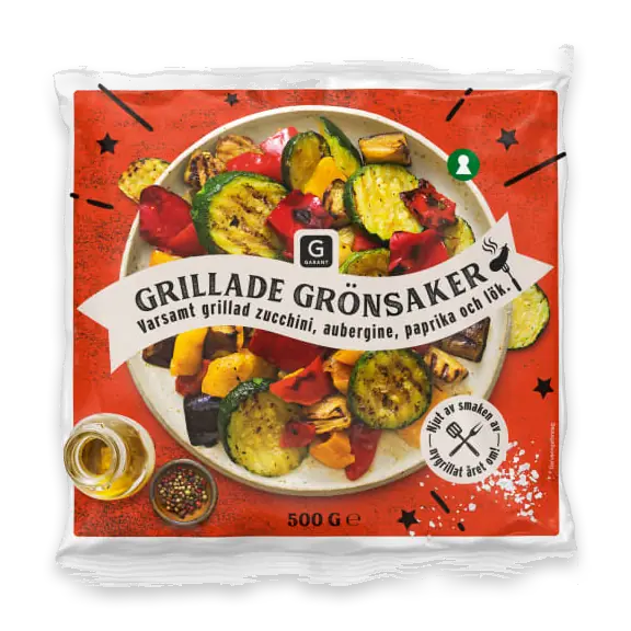 Grillade Grönsaker